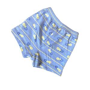 Y2K Carter's Blue Ant Print Shorts Infant 0-3 mo